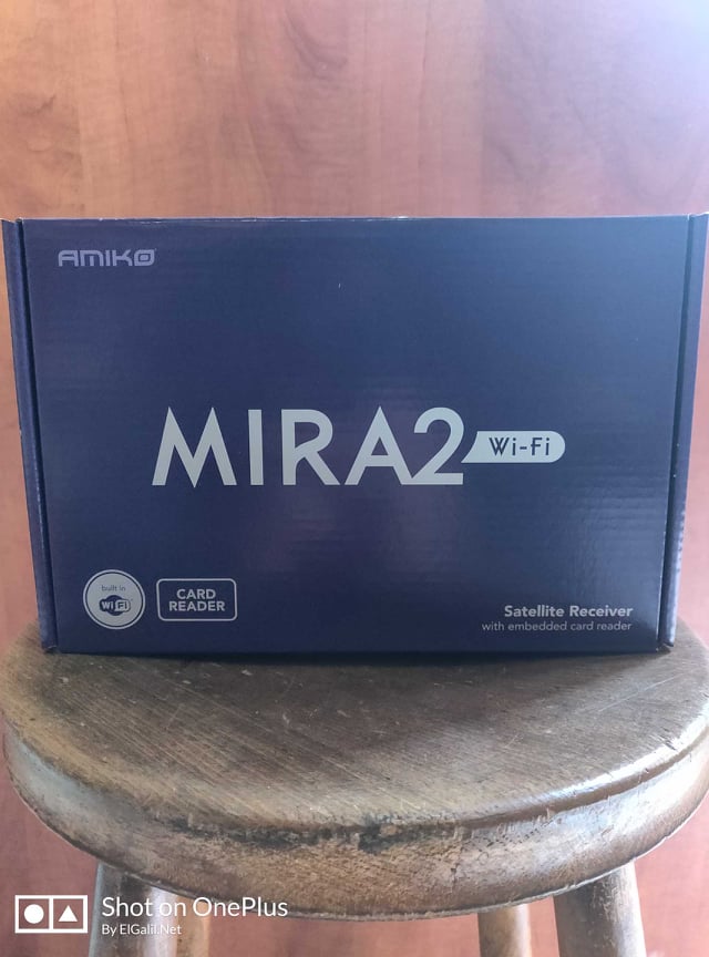 AMIKO MIRA2 wi-fi Satellite Receiver elgalilnet
