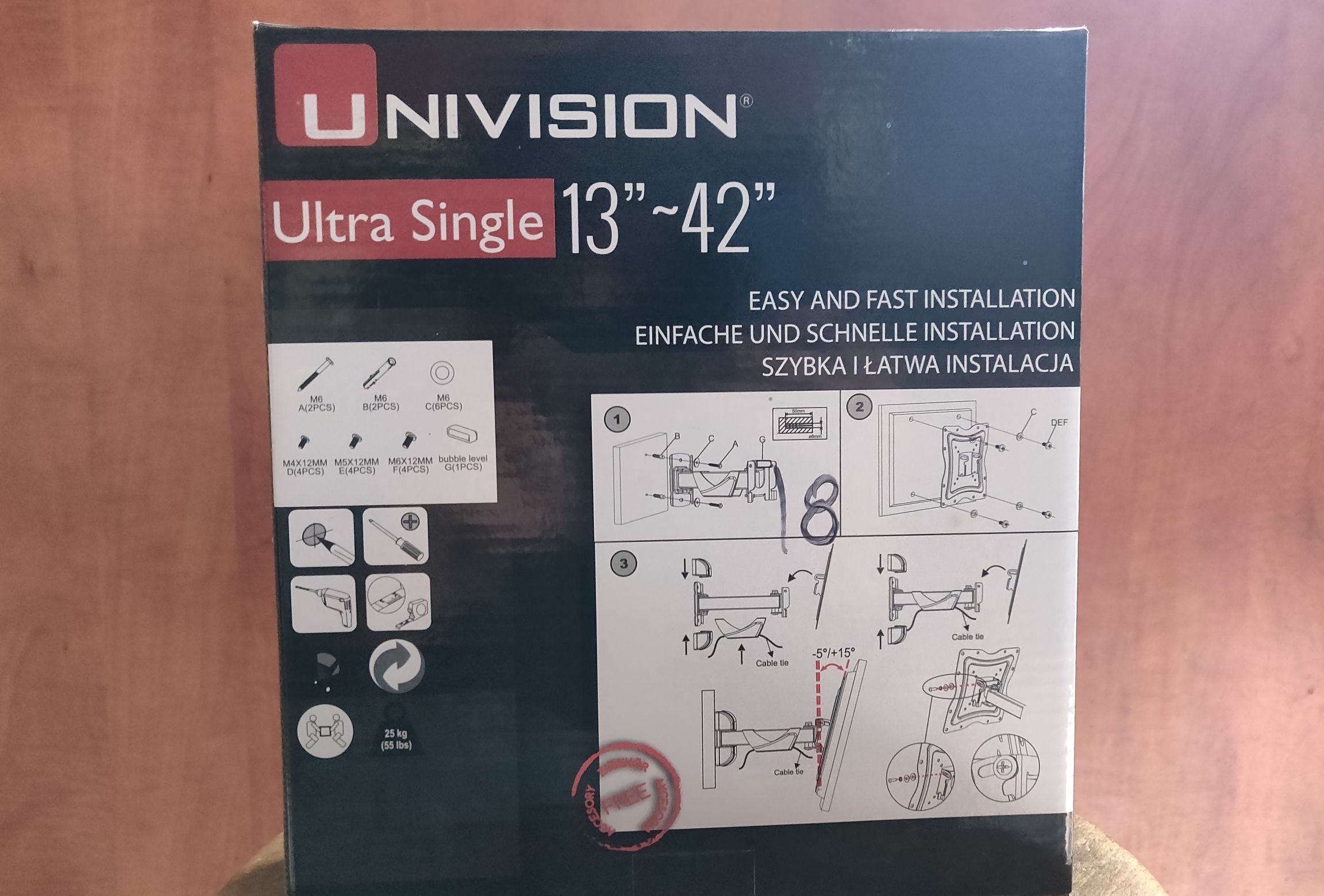 univision-ultra-single-wall-mount-for-plasma-lcd-led-13-42-back-elgalilnet