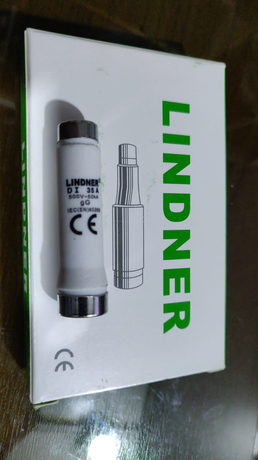 Normal Fuse DI 35A Lindner from elgalilnet